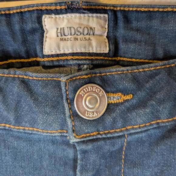 Hudson U.S.A Bacara Crop Straight Cuffed Size 24 - Picture 3 of 5